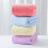 Cotton travel towel 140x70 cm light blue VHV 2
