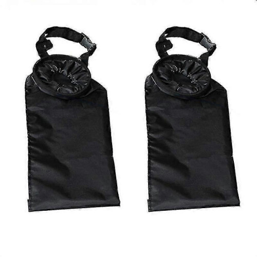 2pcs Car Trash Bags Detachable Garbage Bag for Back Seat Home Use