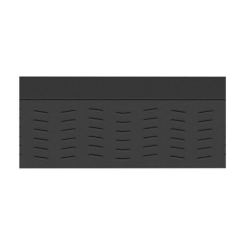 Threshold strip for sweeping robot Improves performance Adjustable width black - 20 cm VHV