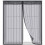Magnetic window screen 120 x 100 cm, self-adhesive mesh, easy installation, fits most windows, VHV 1