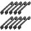 Furniture handle 2 pieces, bolt pattern 96 mm - black kitchen door handle, furniture handle black kitchen handle 96 mm VHV 1