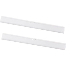 White rubber shower squeegee, 25cm, 2-pack, replacement for VHV shower squeegee