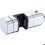 Universal shower head holder chrome 15 mm-30 mm - Adjustable bracket for shower system silver VHV 4