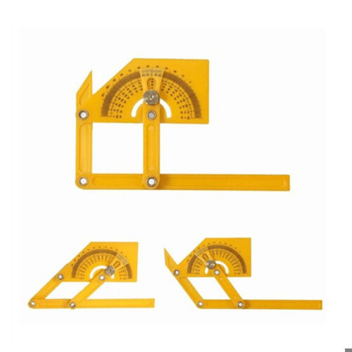 Multi-angle ruler, protractor, tool, ruler, measuring instrument, foldable semi-circle ruler VHV 1