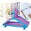 Set of 20 user-friendly plastic hangers – random colors VHV 4