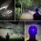 USB Rechargeable COB LED Headlamp, Waterproof, 2000 Lumens, Red Light, Work Light for Helmet Maintenance and VHV 4