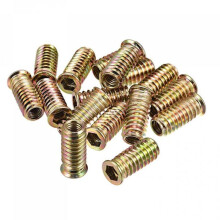 Pack of 20 carbon steel hexagon nuts for VHV furniture