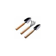 black mini garden tool set, shovel, rake, spade, succulents, potted plants, flowers, garden tools, claw with VHV