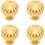 Solid brass pumpkin round handles knobs for dresser kitchen bathroom cabinet door drawer VHV 4