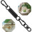 Steel spring hangers, ceiling hooks, carabiners, spring hanger sets, bed spring hooks, VHV 3