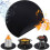Large reusable fire pit mat, fire-resistant protection for patios and round terraces VHV 1