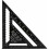 Professional Alloy Square and Triangular Metric Measuring Instrument, 30cm, VHV 1