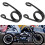 motorcycle seat springs accessories for bobber seat black VHV 2