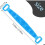 Silicone back brush 70 cm, double-sided, for bath and shower, VHV 2