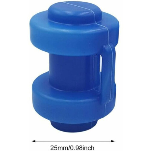 Set of 8 protective caps for trampoline posts, end caps for 25 mm safety posts, VHV 1