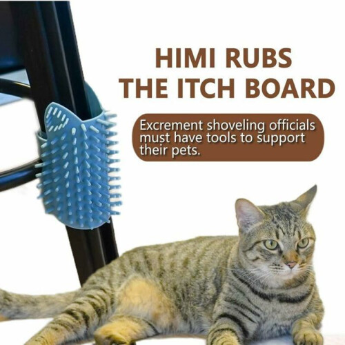 Self-care cat brush, multifunctional tool with silicone massage gloves VHV 2