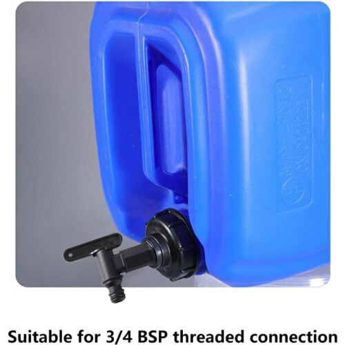 piece VHV plastic tank tap adapter for rainwater collector 1