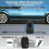 Portable 12V air compressor, digital car tire inflator with LED light and 3m cable VHV 3