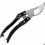 Stainless steel garden shears with lock and non-slip handle, black VHV 1