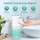 400ml Automatic Wall-Mounted Soap Dispenser, USB Rechargeable, IPX5 Waterproof, Touchless, for Kitchen VHV 2