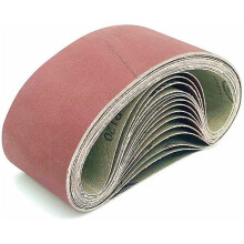 Sanding belt 100x610MM sanding belt for polishing aluminum metal wood 3x 4080120180320 THT belt set