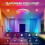 Smart RGB LED ceiling light with Alexa app and remote control, Wi-Fi and Bluetooth, 30 W 3