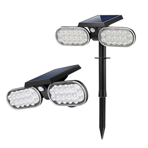 Outdoor Solar Wall Light with Motion Sensor, IP65 Waterproof Wireless Security Light (1 Pack)