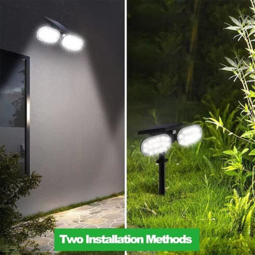 Outdoor Solar Wall Light with Motion Sensor, IP65 Waterproof Wireless Security Light (1 Pack) 2