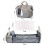 Multifunctional and waterproof diaper bag, portable travel bag with foldable bed. 3