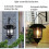 Wall lamps - THT - Waterproof and rustproof wall lamps - Aluminum - Solar powered - LED 2