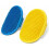 VHV 2-pack grooming brushes for dogs and cats with rubber handle 1