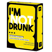 I'm NOT Drunk Party Card Game, 55 Cards, Adult Drinking Game for 21+, Game Night Entertainment