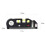 Multifunctional spirit level – VHV – 2.44 m vertical horizon measurement – Black 2