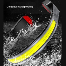 Headlamp - VHV - Rechargeable COB - 2000 Lm - 4 modes - Lightweight