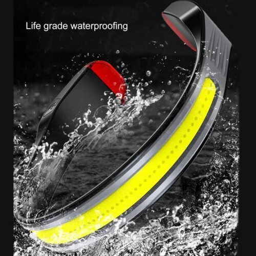 Headlamp - VHV - Rechargeable COB - 2000 Lm - 4 modes - Lightweight