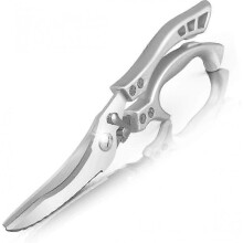 Kitchen Scissor Heavy Duty Stainless Steel with Metal Handle,Sharp Poultry Shears Serrated Quality Professional Multifunctional Cooking Strong