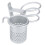 Wall-mounted hairdryer holder for bathroom, toilet, decorative comb 3