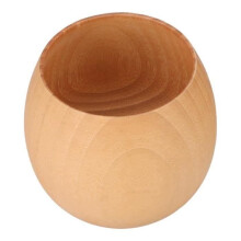 Wooden coffee cup, wooden tea set, tea cup accessories, brightly colored cup set + brush spoon