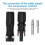 Solar panel connector, PV connector for solar panel, 5 sets of solar connector plugs, industrial electronics 4