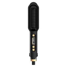 Electric hair straightener with negative ions, multifunctional heating comb, curling iron, dual function