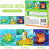 Magnetic puzzle for children – Montessori – 3 difficulty levels – Animals 3