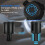 Car cup holder with extendable base for bottles with a diameter of 8.6 to 10.4 cm 2
