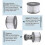 Replacement Filters for Mspa Filter Cartridge,Suitable for All Current Hot Tubs(4pcs) 5