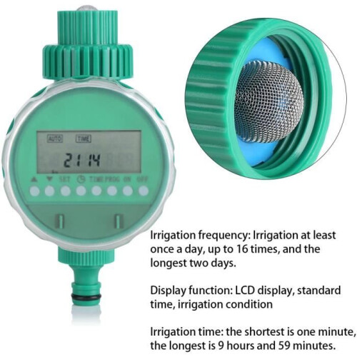 Intelligent Irrigation Controller, Automatic Electric Flower Timer, Digital Garden Irrigation - MEY 2