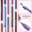 Eyeliner set, 12 waterproof colors, eyebrow pencils, eyeliner, makeup set 3