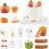 20 Mini Bunny Cake Toppers for Kids' Parties 1
