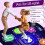 Light-up dance mat for girls with Bluetooth and 5 game modes - Black 4