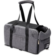 Rear dog seats with removable shoulder straps and mesh cover, carrying bag for puppies and cats