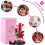 Eternal Rose Under Glass – LECOO – 3 Red Roses – LED Light – Gift Box – Home Decor 2