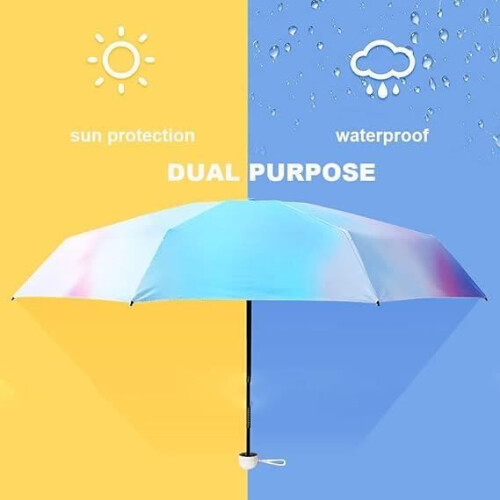 Pocket Umbrella - Starry Sky - Mini Pocket Umbrella - UV Protection - Waterproof - Lightweight 1